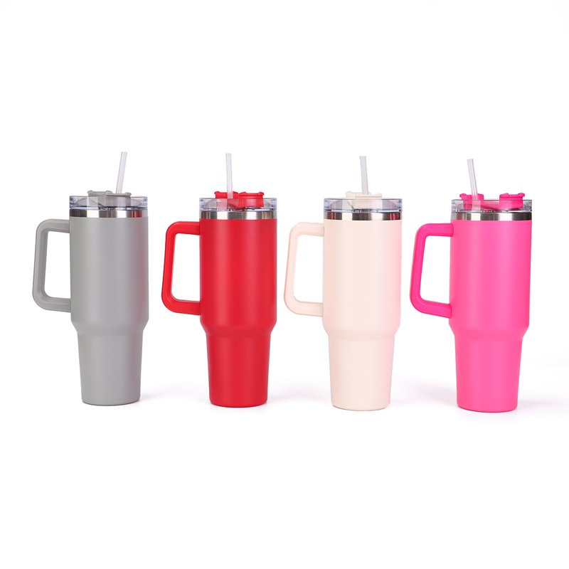 Cốc 40OZ có tay cầm và nắp đậy