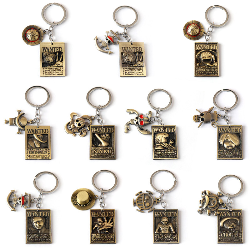 Móc khóa hợp kim Anime