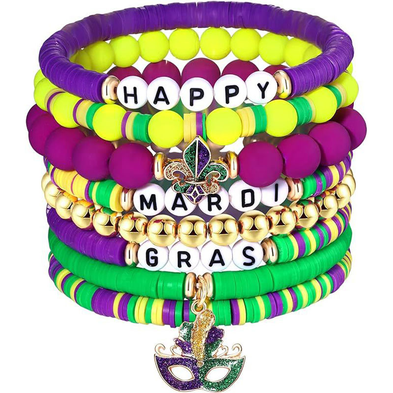 Phụ kiện vòng tay lễ hội Mardi Gras