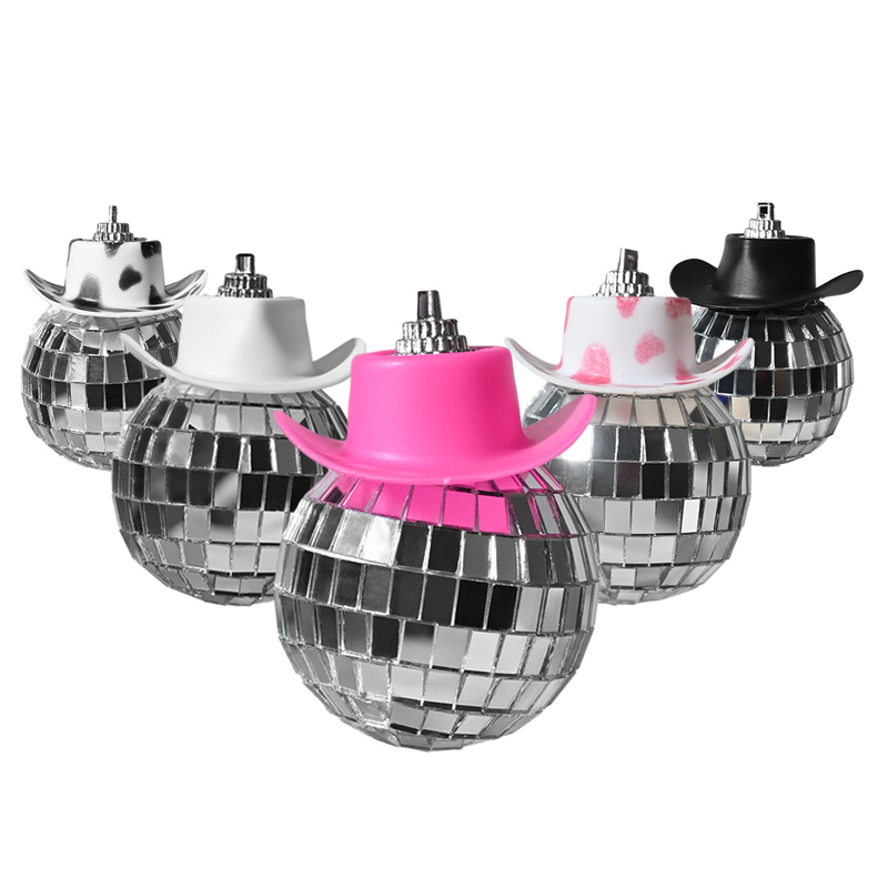 Cowboy Hat Mirror Ball Disco Ball Trang chủ bữa tiệc