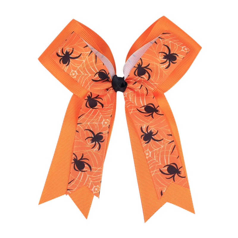 Halloween Boo Ghost Big Bow Clip