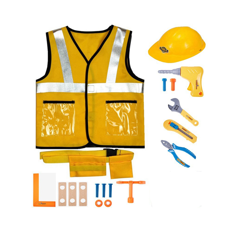 Bộ trang phục công nhân xây dựng trẻ em