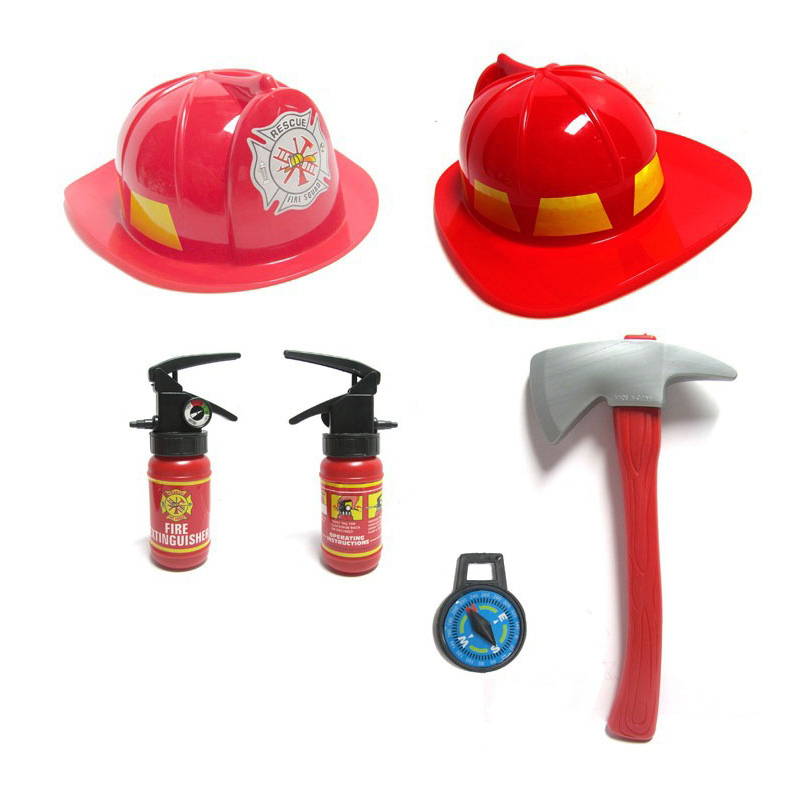 Trẻ em lính cứu hỏa ăn mặc trang phục 6pcs bộ