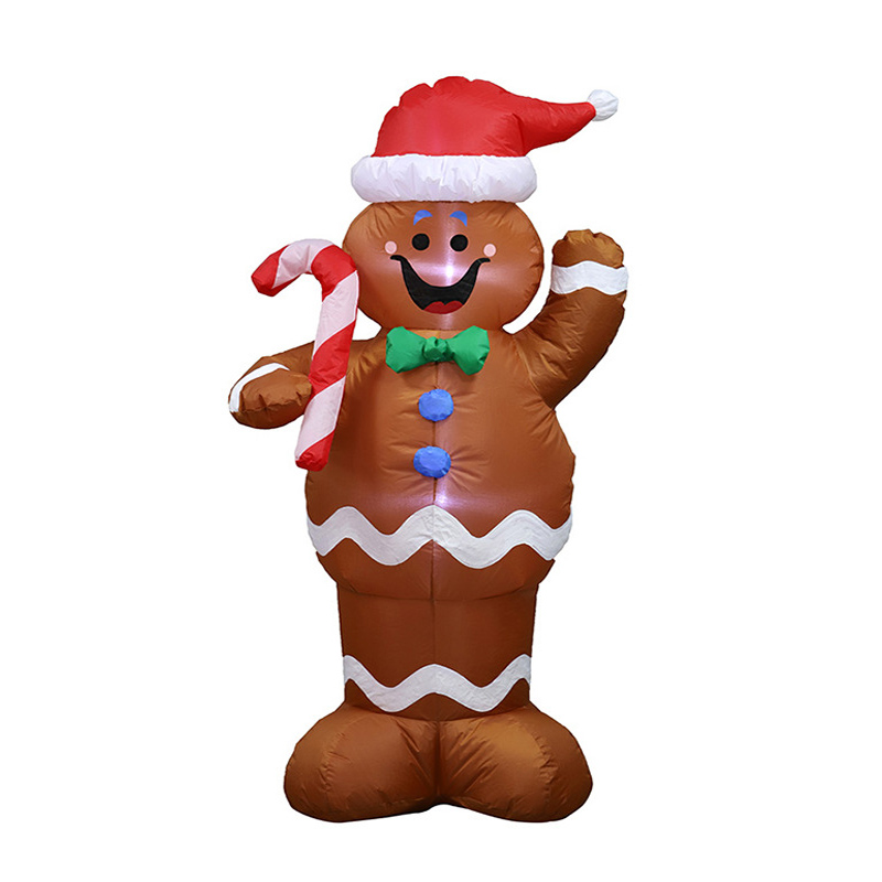 LED Băng khí Giáng sinh Gingerbread người đàn ông