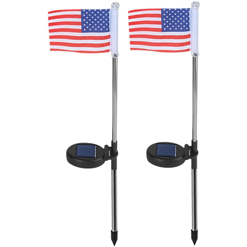 Đèn LED Solar Flag Light Light Torch Light