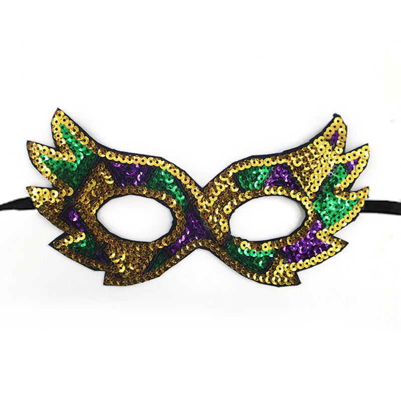 mặt nạ sequin lễ hội mardi gras