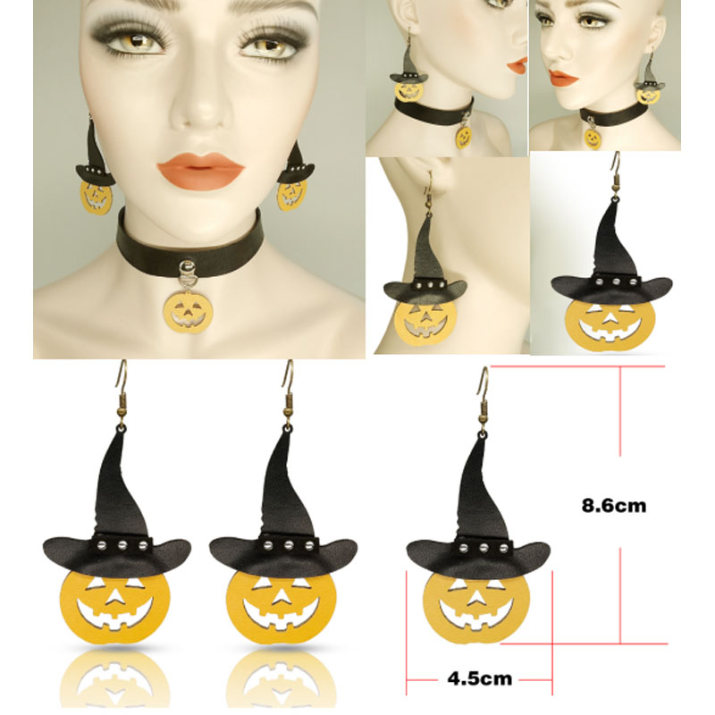 Hoa tai hoa tai Halloween Gothic Halloween mới của Lễ hội Halloween mới