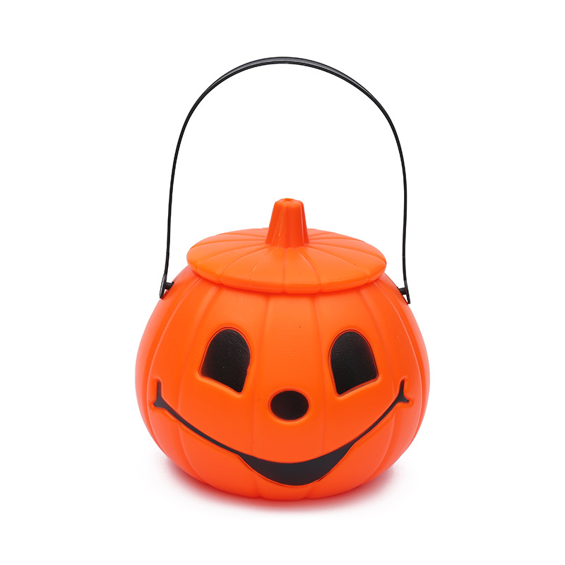 Thiết kế mới Halloween Pumpkin Candy xô