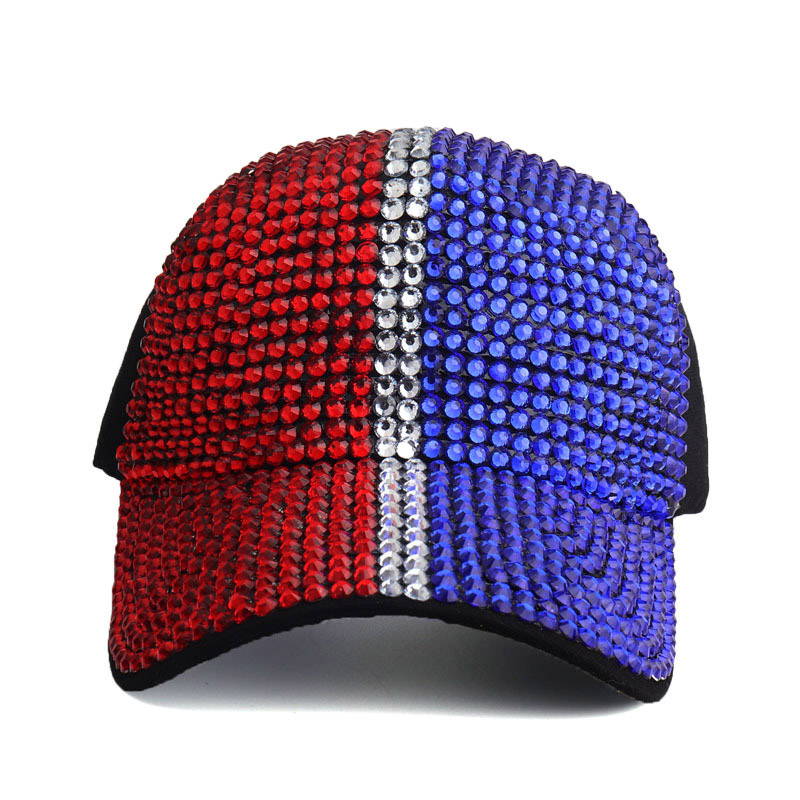 Mũ kim cương Mũ bóng chày thoáng khí Mũ snapback kim cương Bling