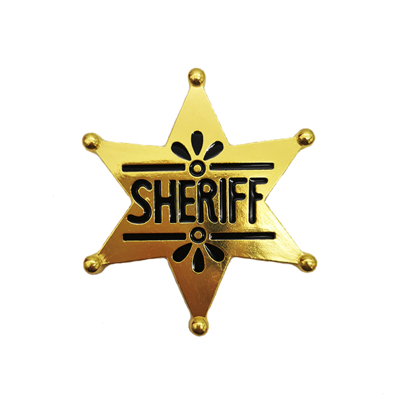 Six-pointed chính sách chính trị cảnh sát trưởng Sheriff Badge