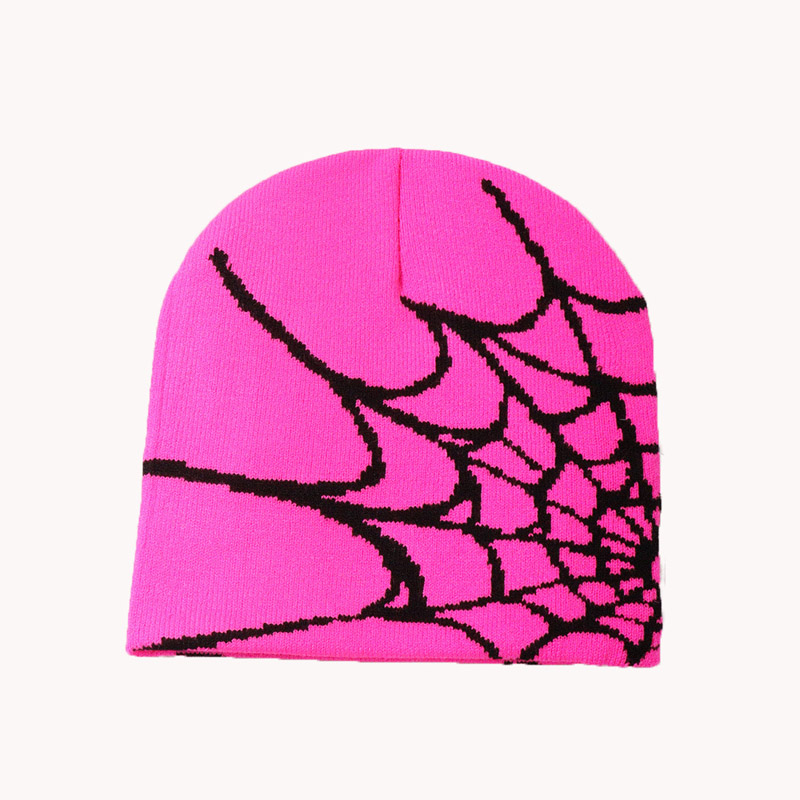 Mũ beanies web nhện Jacquard