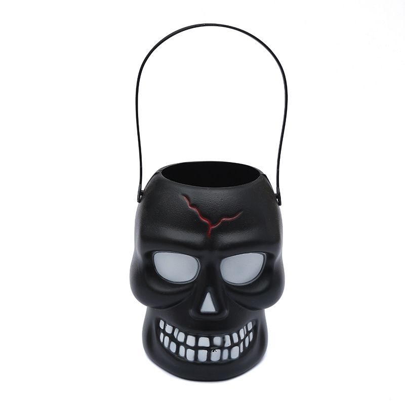 Trick hoặc xử lý kẹo bí ngô giỏ bí ngô